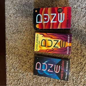 Dune Trilogy Book Set by Frank Herbert